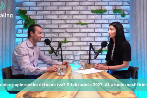 Koniec papierového účtovníctva? E-fakturácia 2027, AI a budúcnosť firiem.